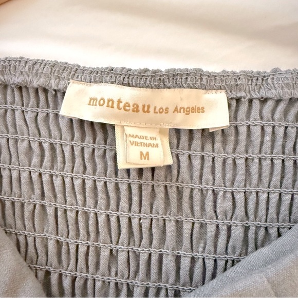 Monteau Gray Women's Jumpsuit size medium - Picture 4 of 4